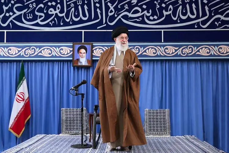 Supremo líder do Irã, Ayatollah Ali Khamenei. (Official Khamenei website/Reuters)