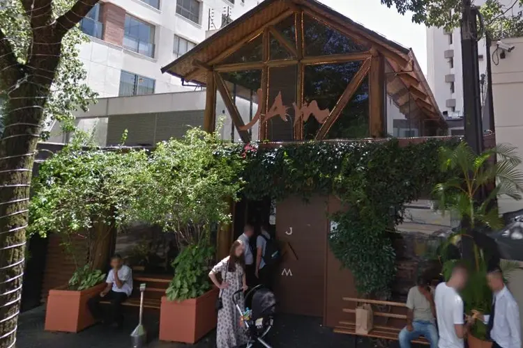 Jam, restaurante no Itaim Bibi, bairro de São Paulo: ocorrência deixou um morto (Google Street View/Reprodução)