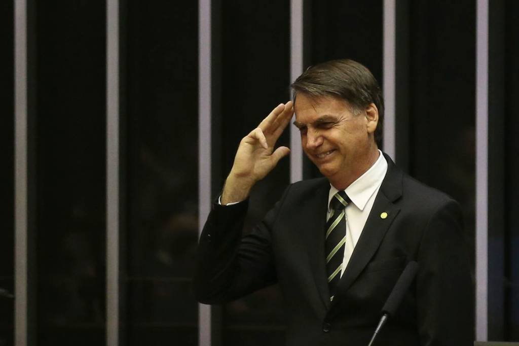 Jair Bolsonaro: general Augusto Heleno, cotado para a Defesa, pode ficar com o Gabinete de Segurança Institucional (José Cruz/Agência Brasil)