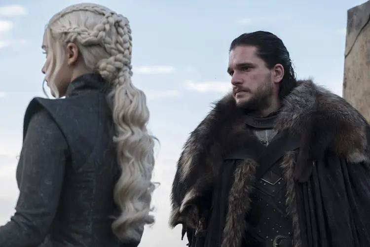 Daenerys Targaryen e Jon Snow: fãs ficaram curiosos com o rumo da série após trama da sétima temporada (HBO/Divulgação)