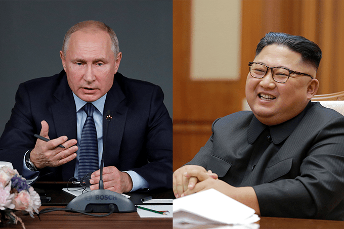 Rússia confirma reunião entre Putin e Kim Jong-un