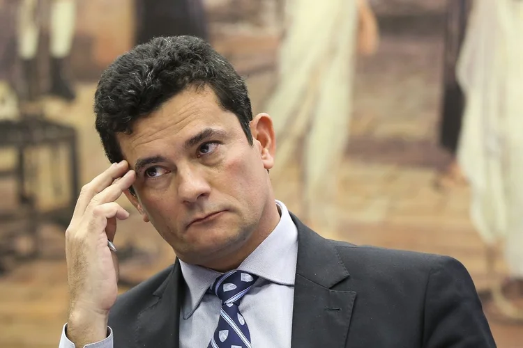 Sergio Moro: magistrado disse que não poderia abrir mão dos vencimentos de juiz porque não enriqueceu no serviço público (Marcelo Camargo/Agência Brasil)