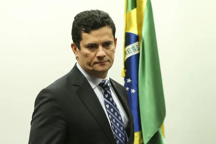 Sergio Moro: projeto, uma das urgências do ministro da Justiça e Segurança Pública, vai agora para o Planalto, para sanção presidencial (Marcelo Camargo/Agência Brasil)