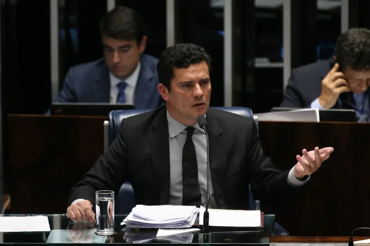 Sérgio Moro: futuro ministro da Justiça e Segurança Pública anunciou em Brasília, mais dois nomes para compor sua equipe (Fabio Rodrigues Pozzebom/Agência Brasil)