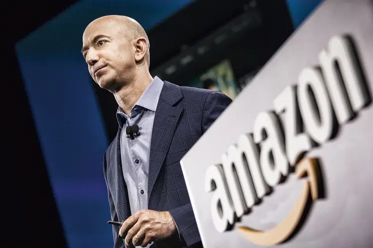 Jeff Bezos: investidores estão preocupados com o futuro da Amazon (David Ryder/Getty Images)