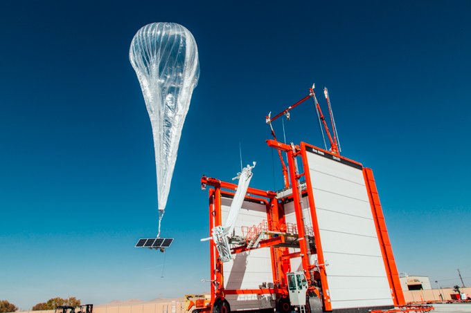 Google planeja levar internet à África com balões de altitude
