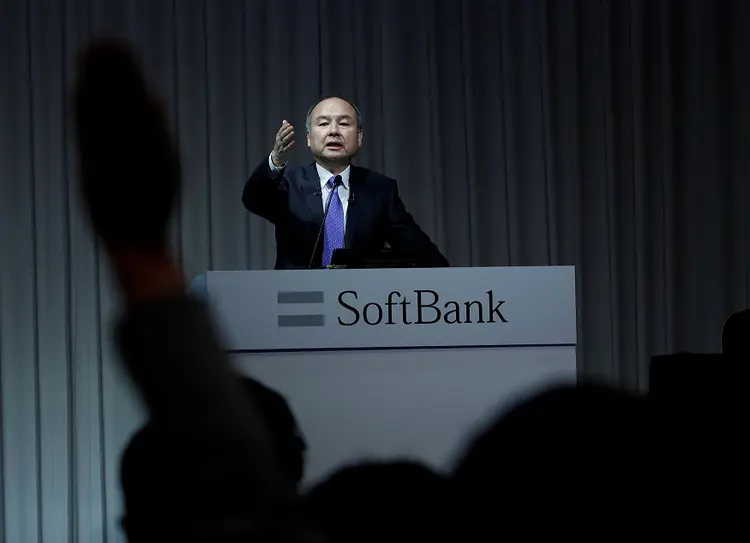 Masayoshi Son: fundador e atual CEO da SoftBank, cujo setor de mobilidade acaba de abrir capital na bolsa de Tóquio (Kim Kyung-Hoon/Reuters)