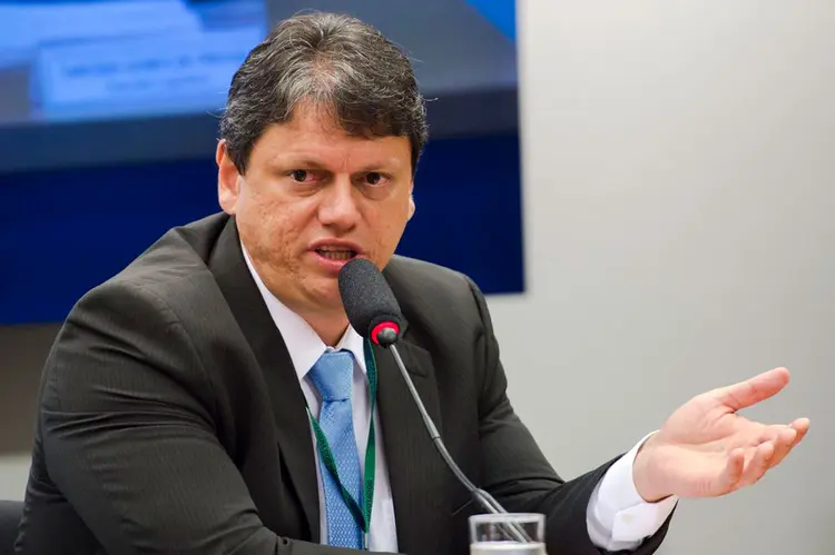 O futuro ministro Tarcísio Gomes de Freitas: "Essa questão do superministério era uma ideia inicial. À medida que os estudos vão avançando vai se percebendo qual é o desenho ótimo", afirmou (Marcelo Camargo/Agência Brasil)