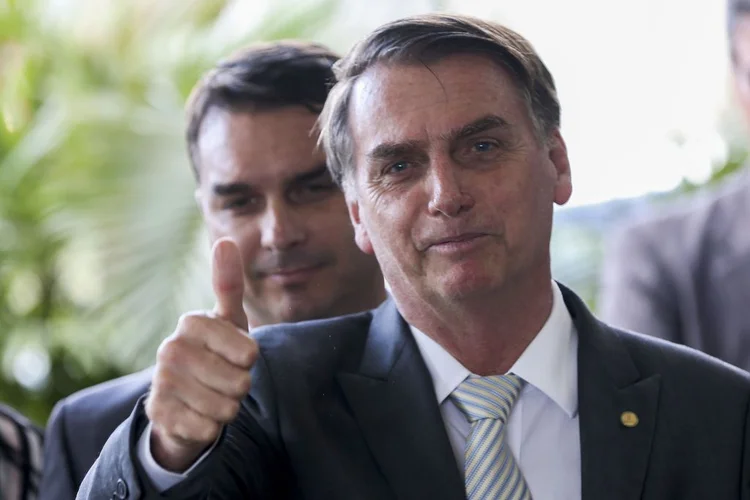 Bolsonaro: nome será 3º Colégio da Polícia Militar do Estado do RJ Percy Geraldo Bolsonaro (Valter Campanato/Agência Brasil)