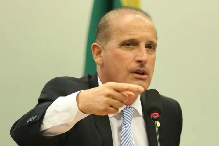 Onyx Lorenzoni: futuro ministro da Casa Civil chamou de "bênção" a abertura de uma investigação contra ele no STF (Fabio Rodrigues Pozzebom/Agência Brasil)