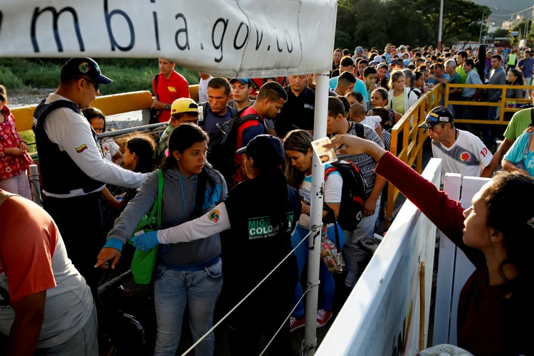 Venezuela: o governo russo alertou para as tentativas "de pressão contra as autoridades legítimas de Caracas" (Carlos Garcia Rawlins/Reuters)