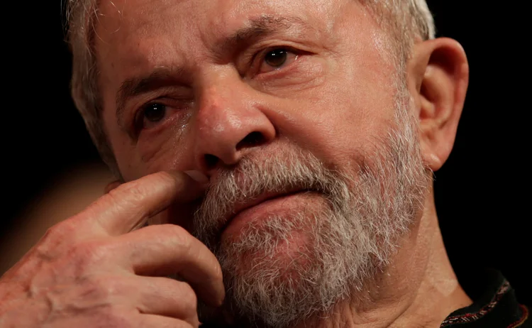 Lula: ex-presidente está preso desde 7 de abril na Superintendência da PF em Curitiba (Ricardo Moraes/Reuters)