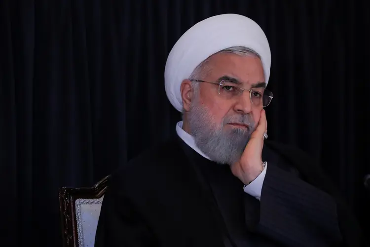 Presidente do Irã: Hassan Rouhani afirmou que, apesar das sanções impostas por Washington, Teerã continuará vendendo seu petróleo (Brendan Mcdermid/ Reuters/Reuters)