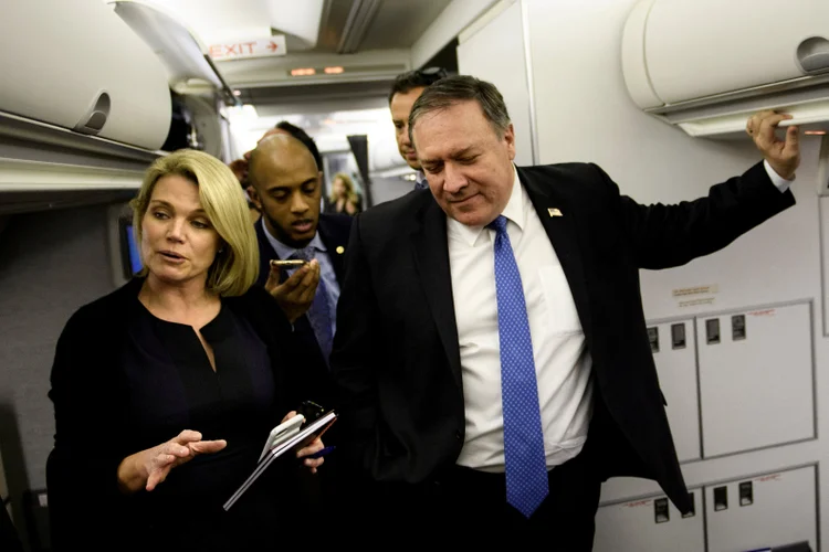 Trump indicará a porta-voz do Departamento de Estado, Heather Nauert, como embaixadora na ONU, dizem fontes (Brendan Smialowski/Reuters)