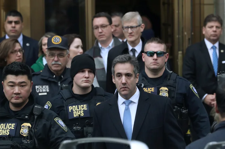 Michael Cohen: o advogado se declarou culpado em oito crimes (Shannon Stapleton/Reuters)