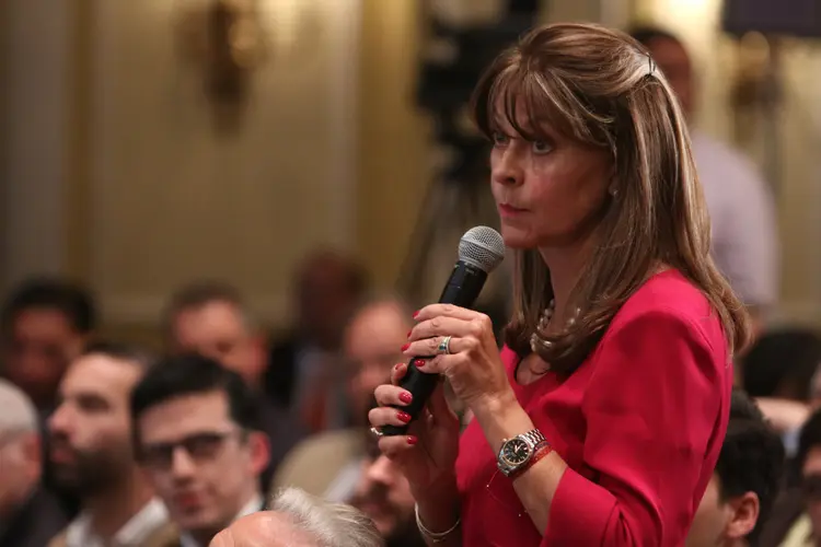 Marta Lucía Ramírez: vice-presidente colombiana noticiou por engano, nesta quinta-feira, a morte do ex-presidente conservador Belisario Betancur (Flickr/Flickr)