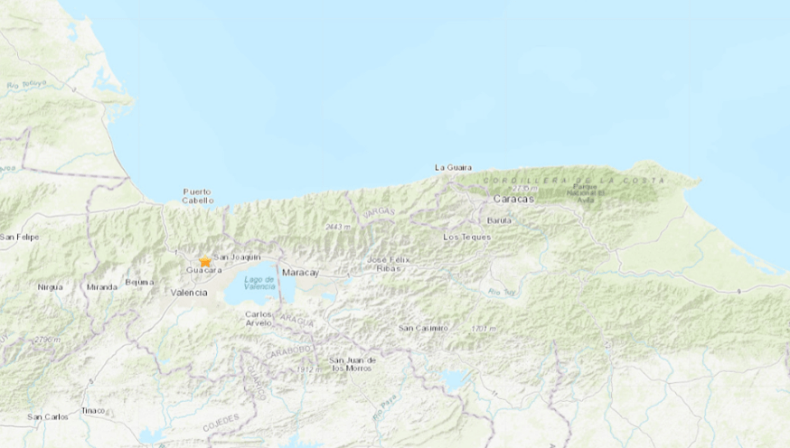 Terremoto de magnitude 5,6 atinge norte da Venezuela