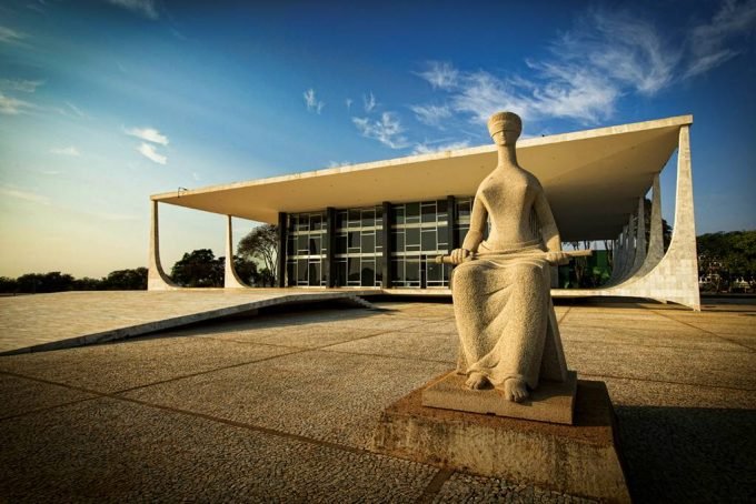 Sede do Supremo Tribunal Federal, em Brasília: epicentro de boa parte dos exageros do Judiciário | Adriano Kirihara/Pulsar Imagens /  (Adriano Kirihara/Pulsar Imagens/Reprodução)