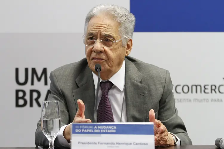 Ex-presidente Fernando Henrique Cardoso em evento na Fecomercio em São Paulo em 12/12/2018 (Anderson Rodrigues/Divulgação)