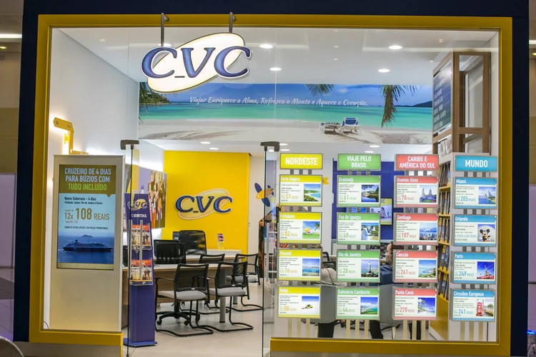 Agência da CVC: empresa está mais perto de concluir aquisição da Esferatur Passagens e Turismo (Roberto Tamer/CVC/Divulgação)