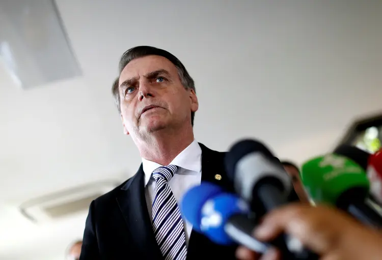 Jair Bolsonaro: presidente eleito elabora com futuros ministros as novas diretrizes de governo (Adriano Machado/Reuters)