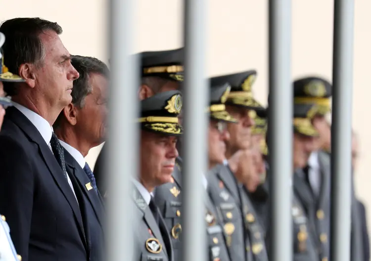 Exército: no Brasil, os militares se aposentam com o salário integral após 30 anos de serviços prestados (Paulo Whitaker/Reuters)