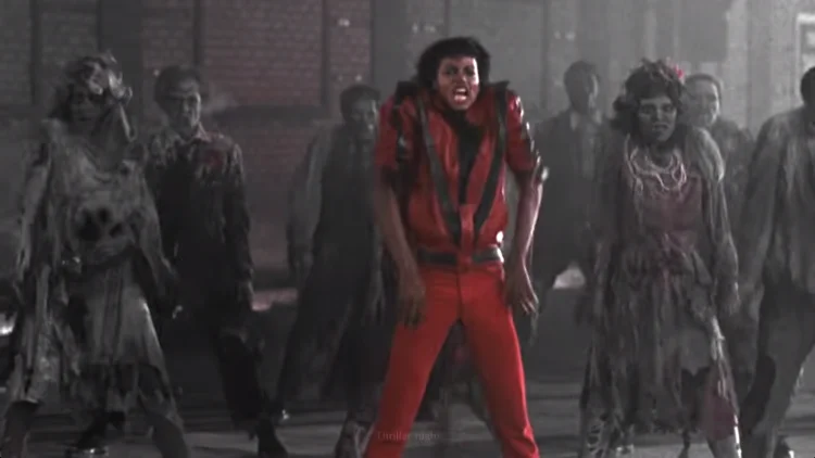 Michael Jackson em Thriller (YouTube/Reprodução)