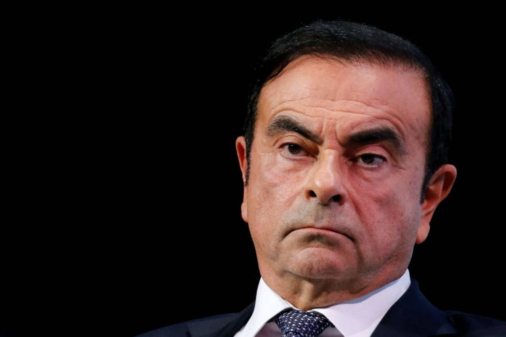 Carlos Ghosn: pessoas da equipe jurídica que vem defendendo o ex-presidente da aliança entre as montadoras Renault e Nissan no Japão (Regis Duvignau/Reuters)