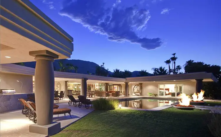 Casa de Bing Crosby em Rancho Mirage, Califórnia: casa tem 620 metros quadrados (Airbnb/Divulgação)