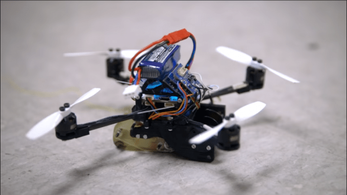 Drone de Stanford pode levantar 40 vezes seu próprio peso