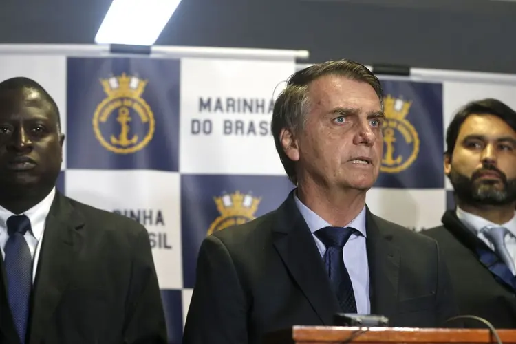 Bolsonaro: cheque nominal estava no nome da primeira-dama (Tânia Rêgo/Agência Brasil)