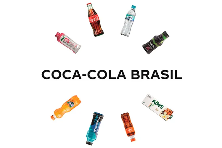 Nova logomarca da Coca-Cola Brasil. (Coca-Cola Brasil/Divulgação)