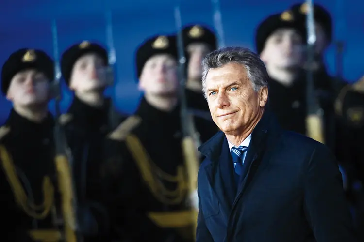 Mauricio Macri: presidente da Argentina deve chegar ainda hoje no Brasil (Novoderezhkin/Tass/Getty Images)