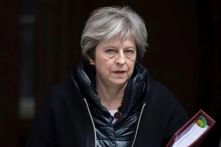 Theresa May: premiê britânia apresenta novo acordo para o Brexit (Will Oliver/EFE)