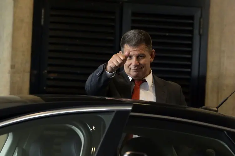 Gustavo Bebianno: depois de muito vaivém, exoneração do ministro deve sair hoje, no mesmo dia em que Bolsonaro volta a dar expediente no Planalto (Valter Campanato/Agência Brasil)