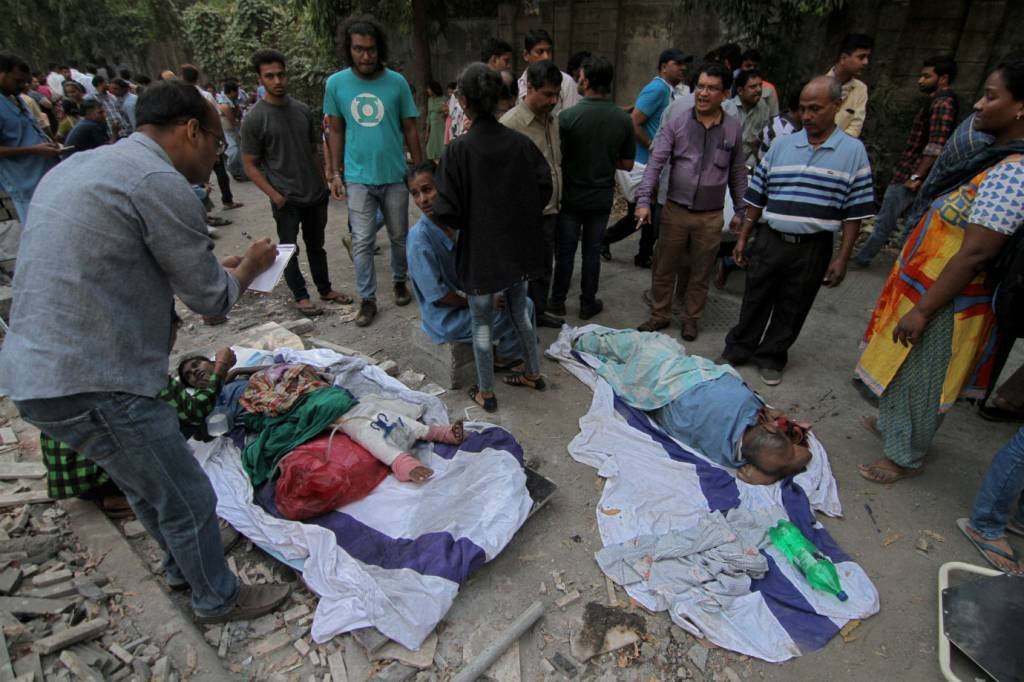 Incêndio em hospital da Índia deixa 5 mortos e 142 feridos
