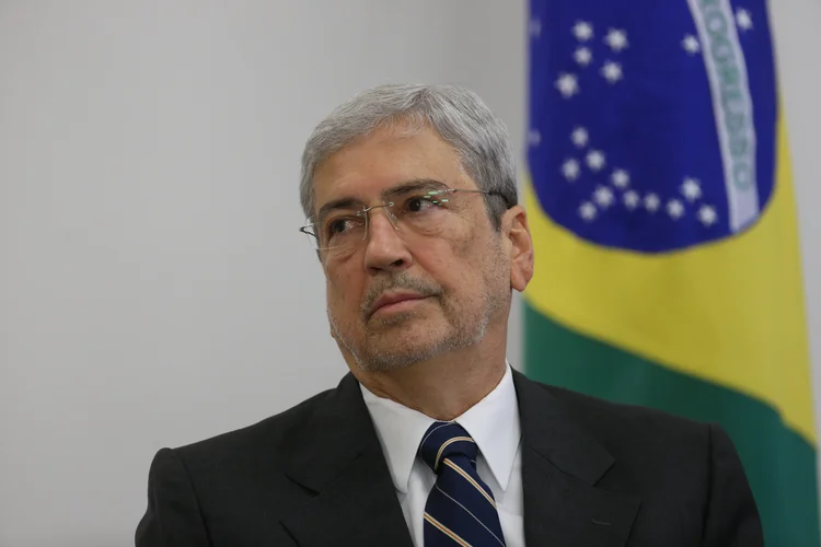Brasília - O ministro da Secretaria de Governo, Antônio Imbassahy, durante cerimônia de assinatura do decreto de criação da Rede Brasil Mulher, no Palácio do Planalto (Valter Campanato/Agência Brasil) (Valter Campanato/Agência Brasil)