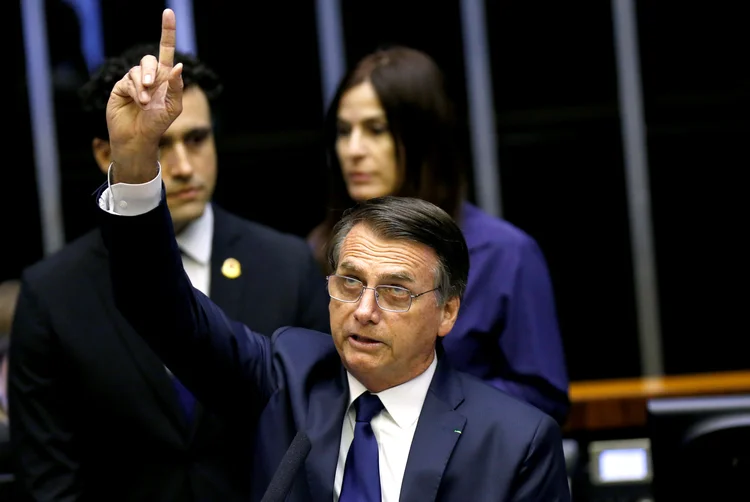 Jair Bolsonaro: governo cria lei para adequar educação à rotina das práticas religiosas (Adriano Machado/Reuters)
