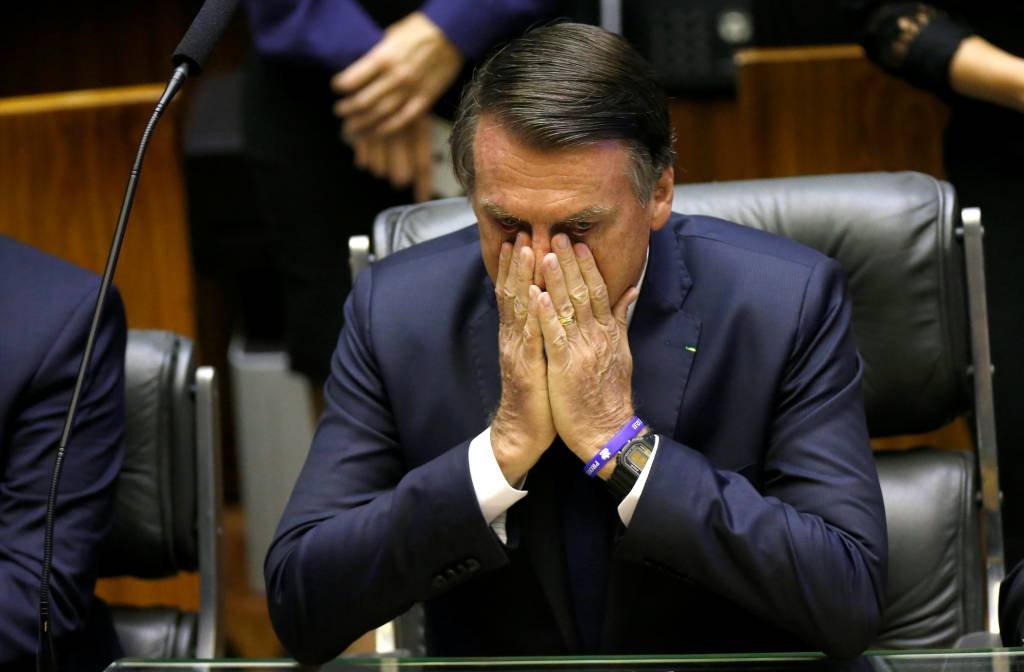 Bolsonaro: a federação entrou com pedido liminar contra a nova estrutura das competências trabalhistas (Adriano Machado/Reuters)