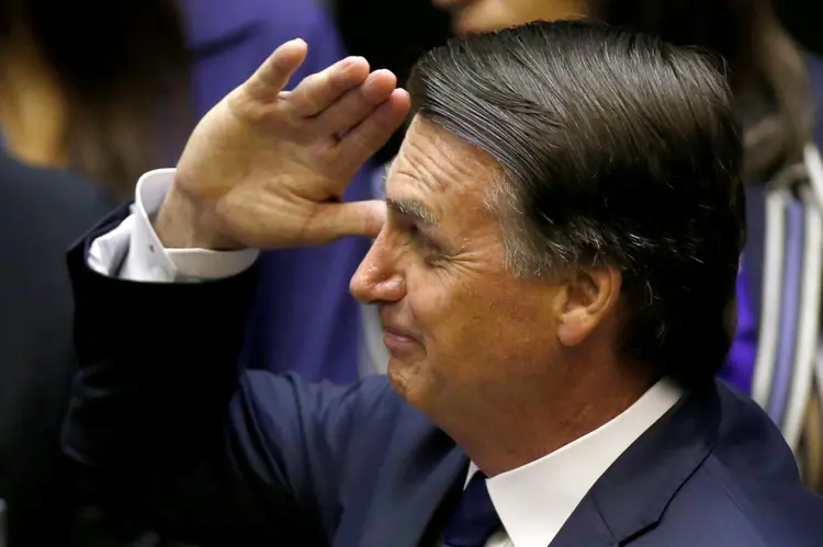 Bolsonaro: o presidente indicou que pretende ampliar o comércio do Brasil com os Estados Unidos, Israel e países vizinhos. (Adriano Machado/Reuters)