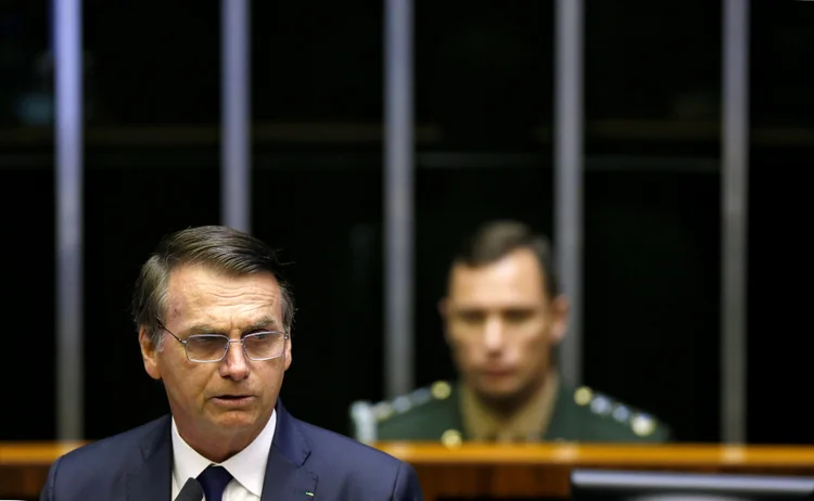 Jair Bolsonaro: "Vamos unir o povo, valorizar a família, respeitar as religiões" (Adriano Machado/Reuters)