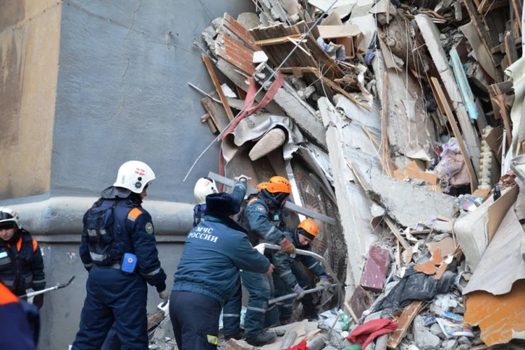 Rússia: pelo menos 18 pessoas morreram em uma explosão de gás (Handout/Reuters)