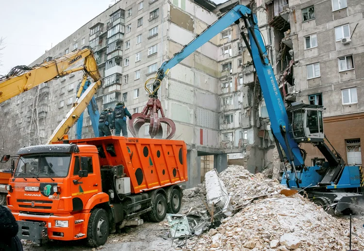 Rússia:"A hipótese de uma explosão de gás continua sendo a prioritária", afirmou o porta-voz da investigação (Andrey Serebryakov/Reuters)