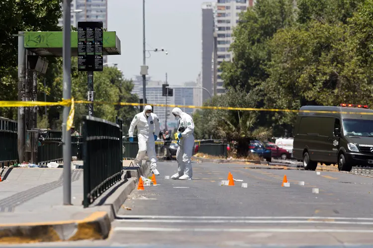 Chile: o presidente do Chile, Sebastián Piñera, condenou a explosão que deixou cinco feridos (foto/Reuters)