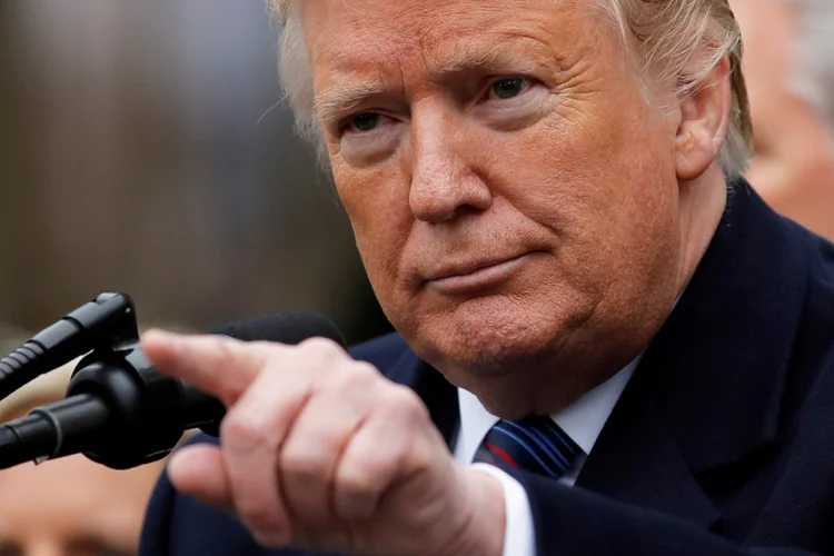 Presidente dos Estados Unidos, Donald Trump (Jim Young/Reuters)