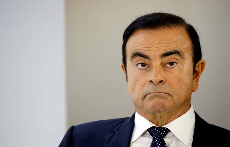 O executivo Carlos Ghosn, que está preso em Tóquio, no Japão (Regis Duvignau/Reuters)