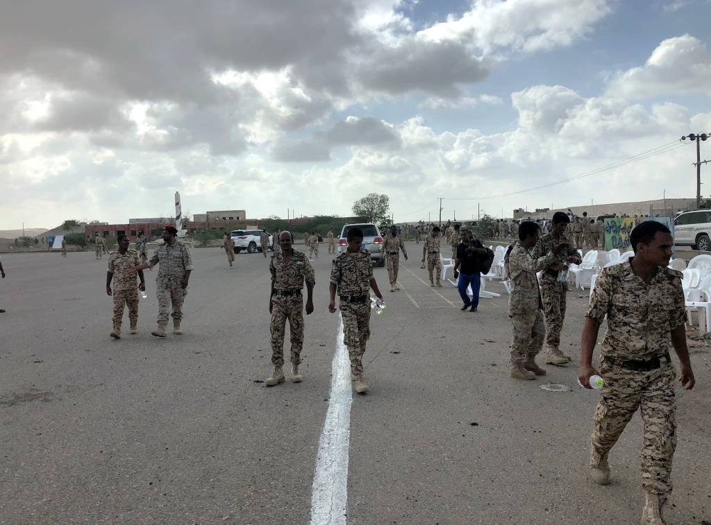 Iêmen: o ataque aconteceu durante um desfile militar (Stringer/Reuters)
