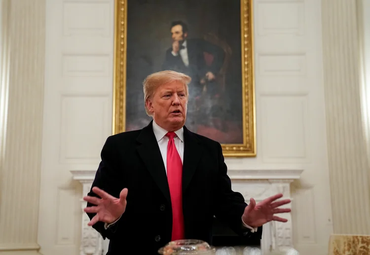 O presidente dos Estados Unidos, Donald Trump (Joshua Roberts/Reuters)