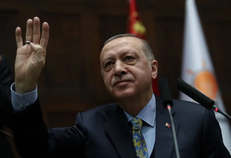 Turquia: a zona de segurança vai separar a fronteira turca das posições em poder da milícia curda na Síria (Umit Bektas/Reuters)