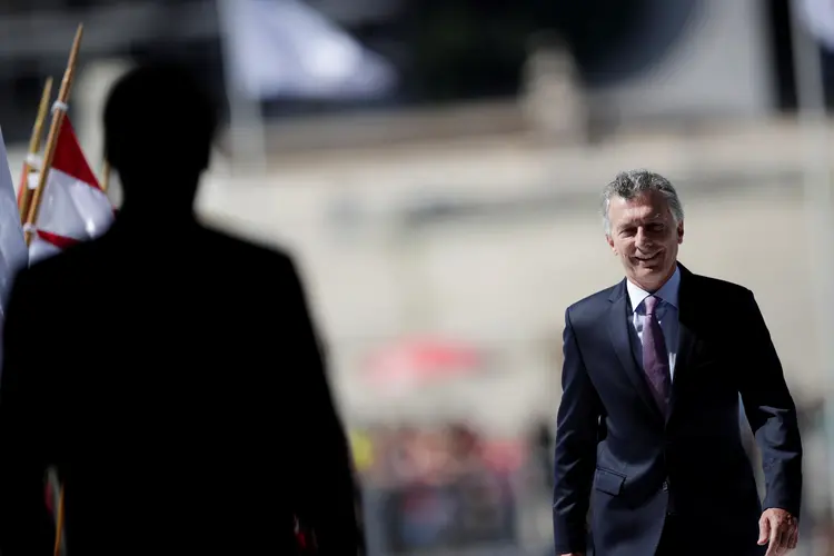 Bolsonaro recebe o presidente argentino Mauricio Macri em Brasília em 16 de janeiro de 2019. REUTERS/Ueslei Marcelino (Ueslei Marcelino/Reuters)